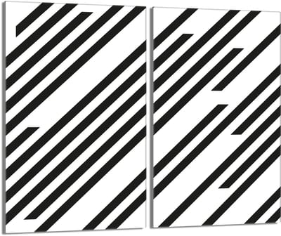 TMK ArtDeko - Snijplank - Glas - 2x30x52 - Streepdesign