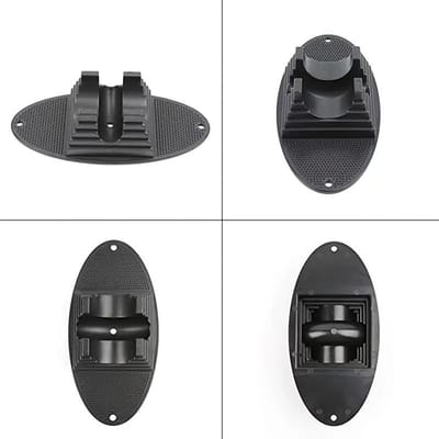 Support de Scooter 1 pièce Support à Pince de Roue avec Base Antidérapante, Support Fixe pour Scooter de Sport Extérieur et Support pour Scooter Électrique et Support de Vélo noir