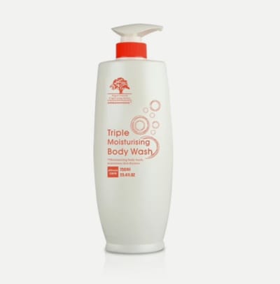 Drievoudig hydraterende bodywash / Delicate doucheschuim met arganolie 750 ml
