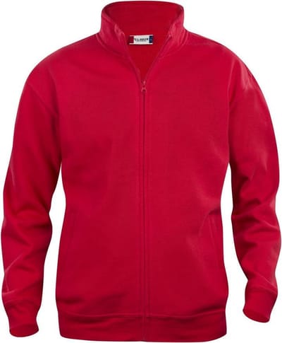 Clique Basic Cardigan Junior 021028 - Rood - 90-100