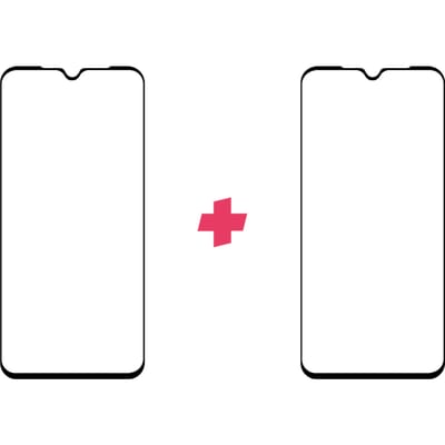 DuoPack: Xiaomi Mi 9 screenprotector gehard glas Edge to Edge