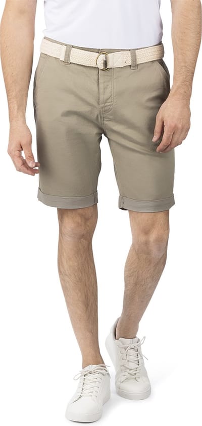 DENIMFY Heren Short DFLio regular/straight Olijf Volwassenen Chino short heren - Korte chinobroek heren