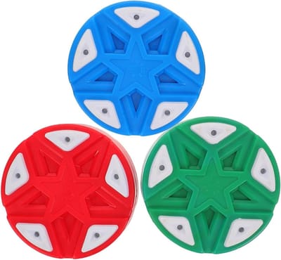 Hockeypucks - Roller hockey pucks - Sport training - Realistisch gewicht en afmetingen - 7.50X7.50X2.50CM - Diverse kleuren