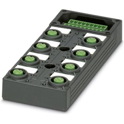 Phoenix Contact SACB-8/ 8-L-C GG SCO P 1452903 Passieve sensor/actorbox M12-verdeler met kunststof schroefdraad 1 stuk(s) Piece