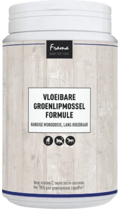 Frama Best for Pets Vloeibare Groenlipmossel 180 capsules