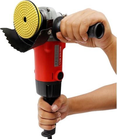 Professionele Natte Steenschuurmachine voor Graniet en Marmer - Inclusief Waterkoeling