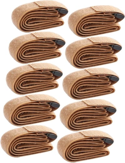 Spanbanden Set - Bagage Riemen - Spullen Vastzetten - Duurzaam Polyester - 10 Stuks - Kleur Gesorteerd