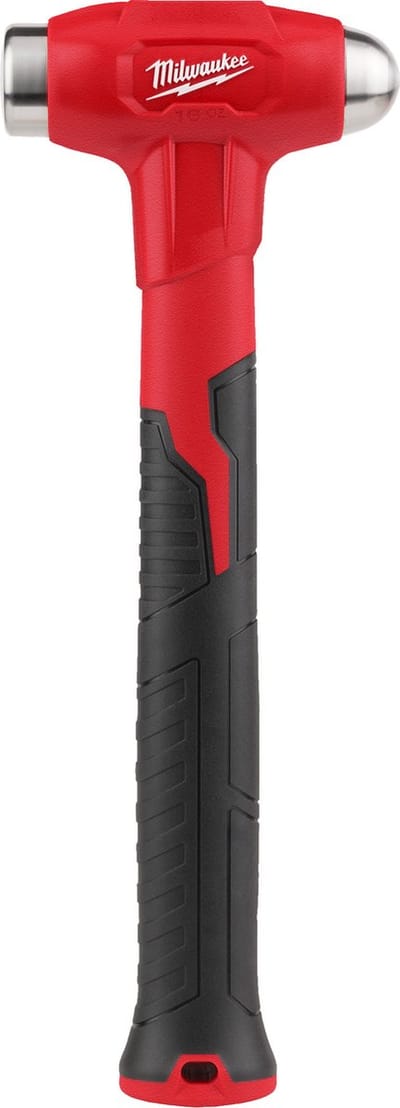 Milwaukee 4932492348 Terugslagvrije bolkophamer 450 g Dead Blow Ball Peen Hammer