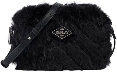 REPLAY schoudertas Crossbody Bag Black zwart