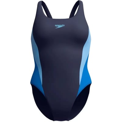 Speedo Colourblock 2.0 Dames Sportbadpak - Marine/Blauw