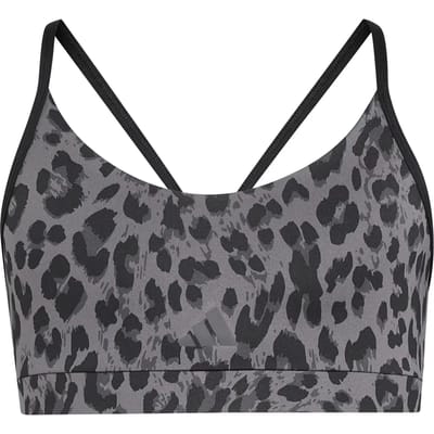 Adidas Sportswear Sportbeha Met Dierenprint - Kinderen - Grijs