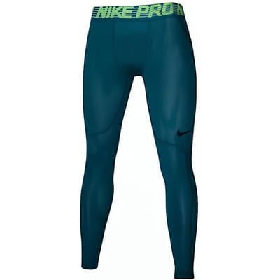 Nike Sportbroek Heren Groen Normaal 828162-457 S black