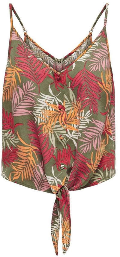Only Laure Fr Mouwloos T-shirt Veelkleurig M Vrouw