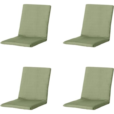 Madison stapelstoelkussen basic - 97x49x3cm set van 4