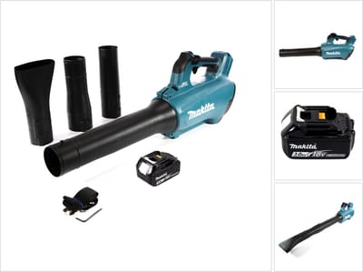 Makita DUB 184 F1 accu-bladblazer 18 V borstelloos + 1x accu 3,0 Ah - zonder oplader