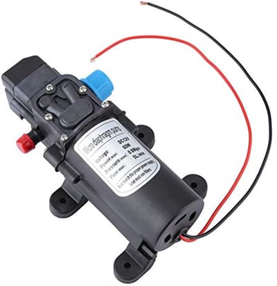 12V Elektrische Membraanpomp voor Zelfaanzuigen - Hogedruk Waterpomp met Drukschakelaar voor Landbouw en Verneveling