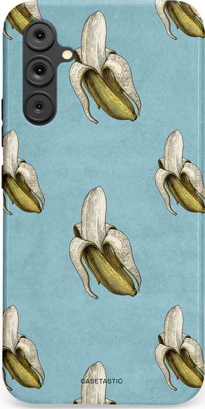 Casetastic Hoesje Geschikt voor Samsung A34 (5G) - Stijlvolle Beschermende Duo-layer Case - Vintage Fruit Design