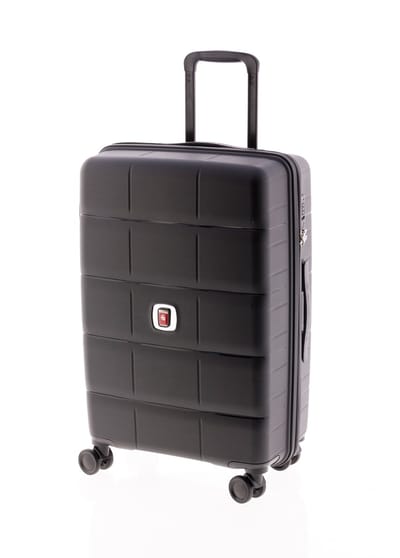 Gladiator Magic Middelgrote Koffer - 64 cm - 70 liter - TSA slot - Zwart