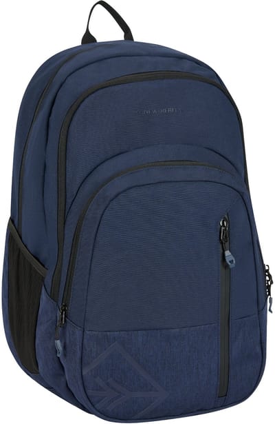 New Rebels Otis - Milcreek Rugtas 25L - Duotone - duurzaam waterafstotend polyester - 15.6 laptop - Navy blauw