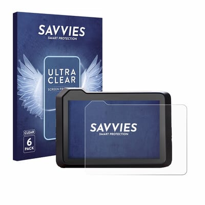 Savvies - Screenprotector voor KTM 990 Duke 2024 - Folie Beschermfolie transparant 6 Stuks