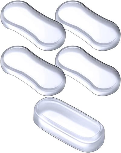 Vervangingsset voor Toiletbril Stoppers - 5 Stuks Siliconen Buffer Pads voor Badkamer, Hotel en Schooltoiletten