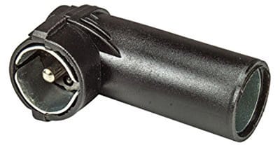 Antenneadapter DIN 150 OHM naar ISO 50 OHM met Hoekstekker