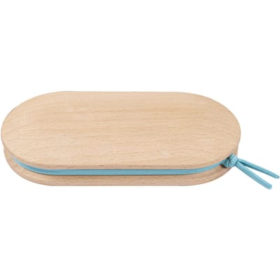 Set Naaigereedschap, Ovalen Naaigereedschap van Beukenhout, Paddestoel Naaigereedschap, Houten Kam, Roestvrijstalen Naalden, Haaknaald, Naaigareninrijger, Elastische Banden