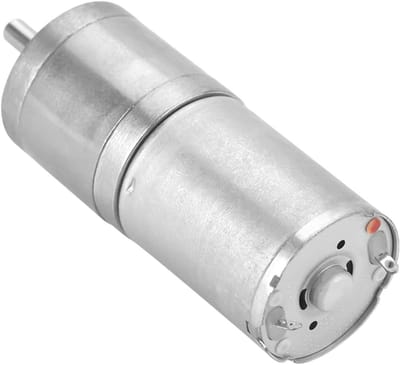 Geared Motor 25mm 12V met 500rpm en 300rpm - Lage snelheid metalen motor voor elektronische sloten en automatisering