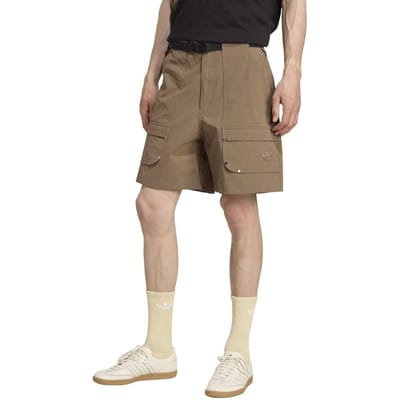 Adidas Originals Unisex Premium Essentials Utility Cargo Shorts Maat: S | Korte Broeken Outlet | Unisex | Bruin