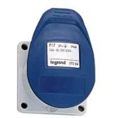 Legrand inbouwstopcontact 230V 16A 3P IP44 P17 Tempura - 057354