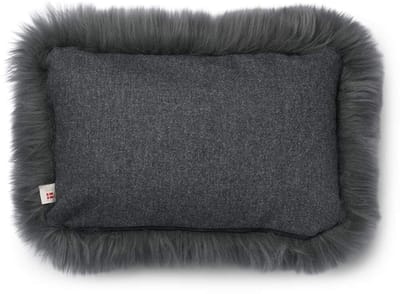 Sheepskin House - Langharig Schapenvacht Kussen - 34x52 cm