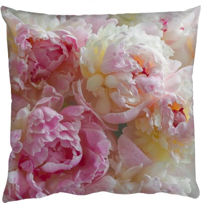 Sierkussens - Kussentjes Woonkamer - 50x50 cm - Vintage - Bloemen - Rozen - Natuur