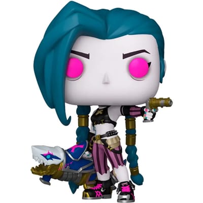 League Of Legends Arcane - Jinx vinylfiguur 1602 Funko Pop! meerkleurig