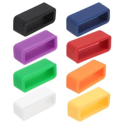 Allecto - Siliconen horlogeband ringgesp - Anti-val horlogeband accessoires - 8 kleuren - Stevige horlogeband - Geschikt voor elke gelegenheid - K