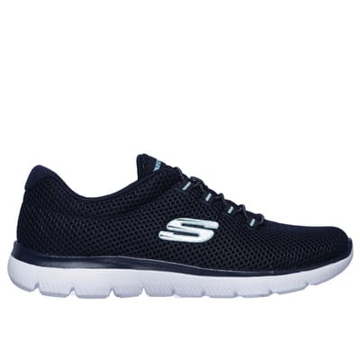 Skechers Summits dames sneakers blauw - Maat 38 - Extra comfort - Memory Foam