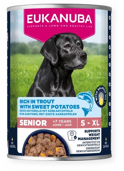 Eukanuba Hondenvoer Nat Life Care Dog Senior Lam en Aardappel - 400 gr