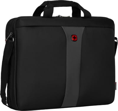 Zwarte Laptoptas 17 inch voor Dames en Heren - Praktische Aktetas voor Kantoor en School