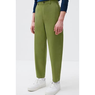 American Vintage Chino Pants Kaki Size: 40 | Chinos Outlet | Heren | Groen