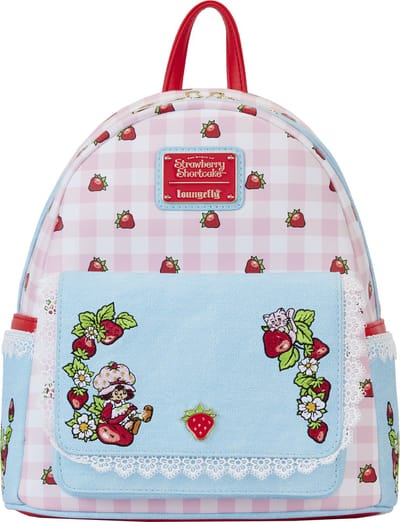 Loungefly Mini Backpack Strawberry Shortcake Denim