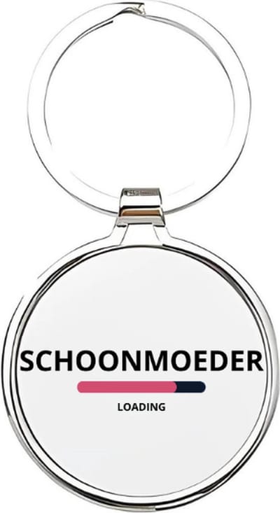 Akyol - schoonmoeder loading Sleutelhanger - Schoonmoeder - de liefste schoonmoeder - schoonmoeder sleutelhanger - mama sleutelhanger - sleutelhanger mam - familie sleutelhanger - moederdag cadeautje - mama cadeau - mom - stiefmoeder - 4 x 7,5 CM
