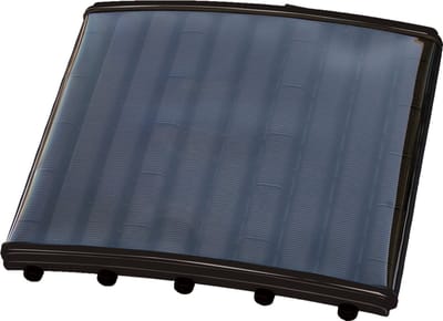 Blue Bay Big Face Solarverwarming Voor Zwembad Zwart