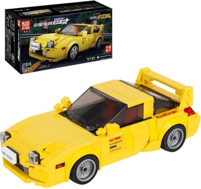 MOULD KING 27001 Technisch autobouwspeelgoed De Sport Speed Racing Car Model met displaydoos Montagestenen Kerstcadeaus 27016