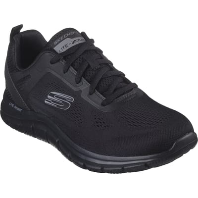 Skechers Track Broader heren sportschoenen zwart