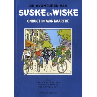 Onrust In Montmartre - Suske En Wiske - Hommage - Willy Vandersteen