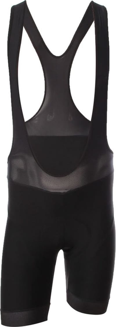 Wielerbroek - EcoRACER, Zwart (Lichtblauw logo) - Heren