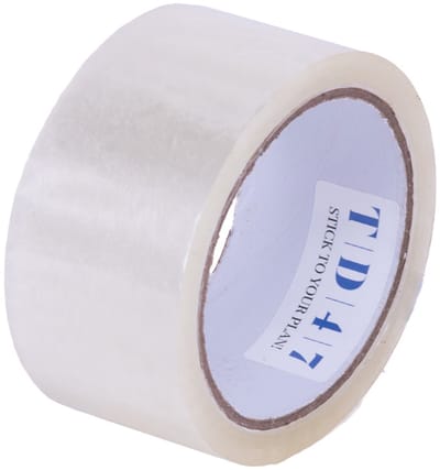 TD47 Verpakkingstape Noise 50mm x 66m Transparant