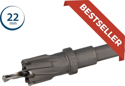 ProFit Endura gatfrees 22x25 mm met variabele HM vertanding met HSCO M35 centreerboor
