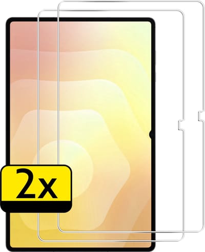 Screenprotector - Geschikt voor Samsung Galaxy Tab S11 Ultra - 2 Stuks - Extra Sterk - Beschermglas - Gehard Glas - Tempered Glass - Screen Protector