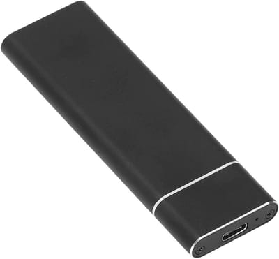 M.2 SSD Behuizing - Externe Harde Schijf Adapter - Data Overzetten - Aluminium Koeling - M.2 2280 - Zwart