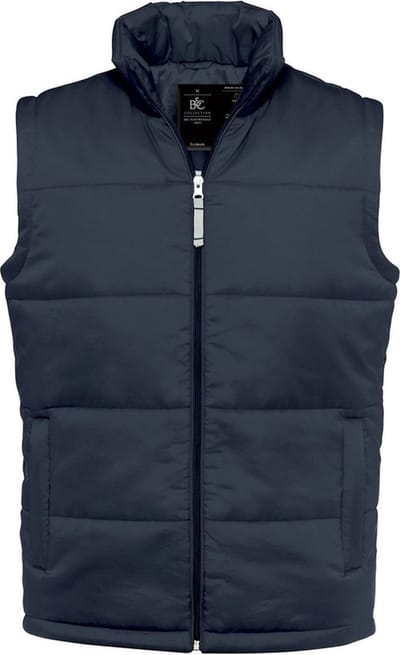 Navy blauwe bodywarmer voor heren XL (54)